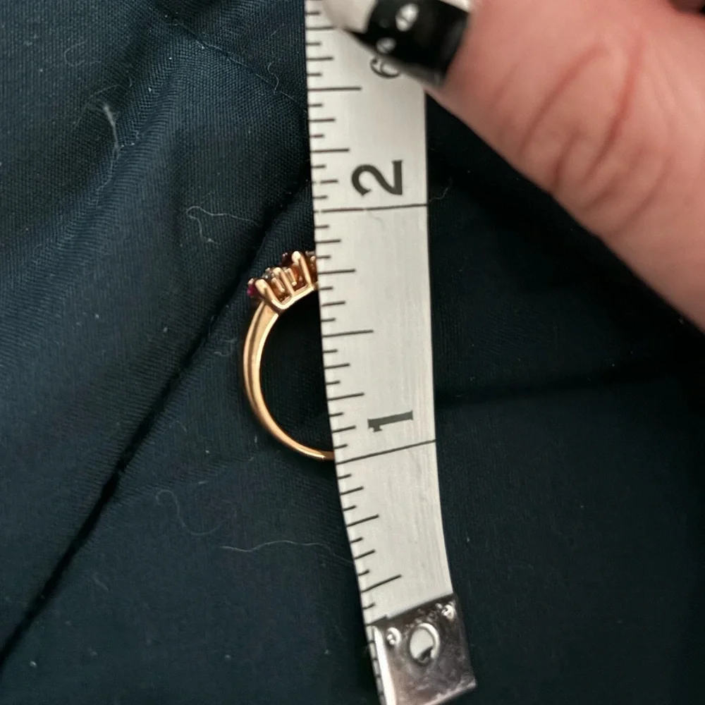 Beautiful ruby gem ring - Picture 3 of 4